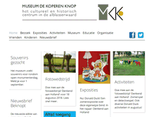 Tablet Screenshot of koperenknop.nl